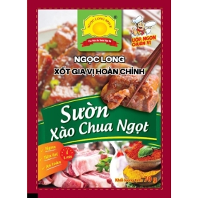 Xốt sườn xào chua ngọt